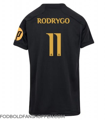 Real Madrid Rodrygo Goes #11 Tredjetrøje Dame 2023-24 Kortærmet